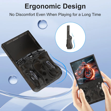 GAMINJA ANS13 Retro Handheld Video Game Console 15000+ Games Built-in