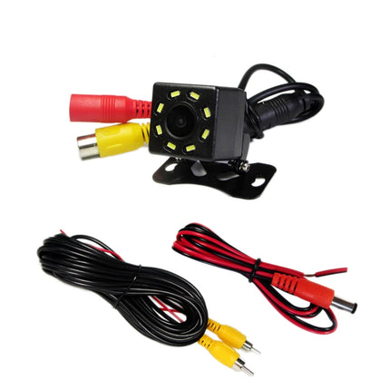 Wide Angle Car RearView Camera 4/8/12 LED Night Vision Reversing Auto