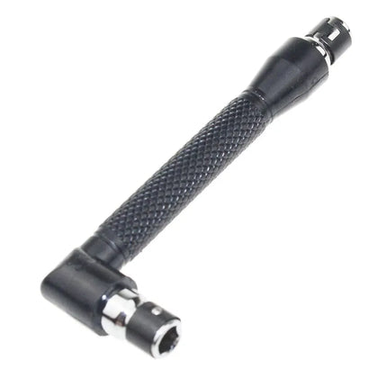 Mini Double-ended L-Socket Wrench 6.35mm 90° Right Angle Screwdriver