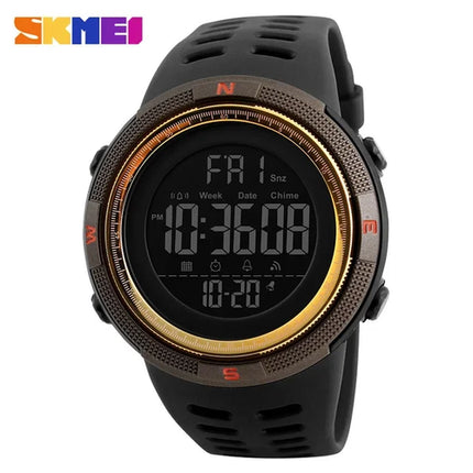 SKMEI 1251 Sports Digital Watch for Men Waterproof Military Electronic