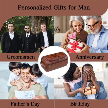 Custom Laser-Engraved Waterproof Multifunction Men's Wallet and