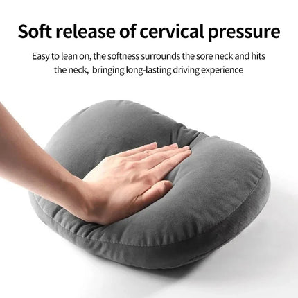 Car Neck Pillow Car Seat Headrest Pillow Auto Memory Cotton Protector