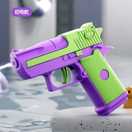 Mini Manual Water Gun Desert Eagle Pistol Shooting game Fight Toy Gun