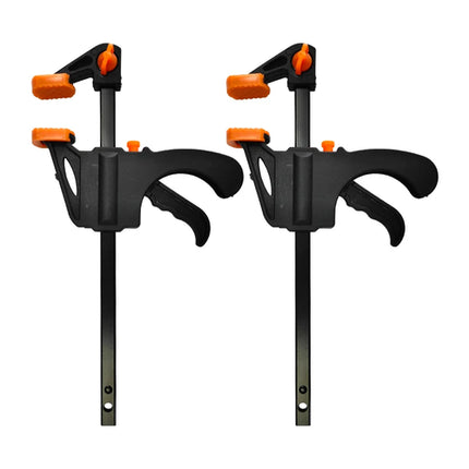 2pc 4 Inch Woodworking F-clip Nylon Quick Woodworking Clip Wooden