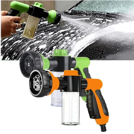 Portable Auto Foam Lance Water Gun High Pressure 3 Grade Nozzle Jet