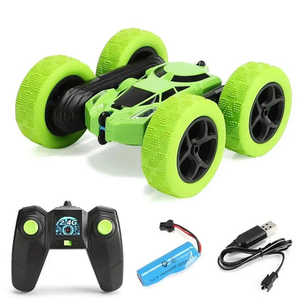 Rc Stunt Car Kids Double Sided Flip Remote Control Cars 2.4G High