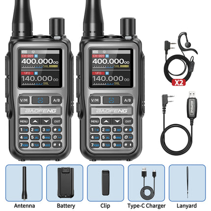 BAOFENG UV-5R Mini Walkie Talkie Multi Band Bluetooth Programming