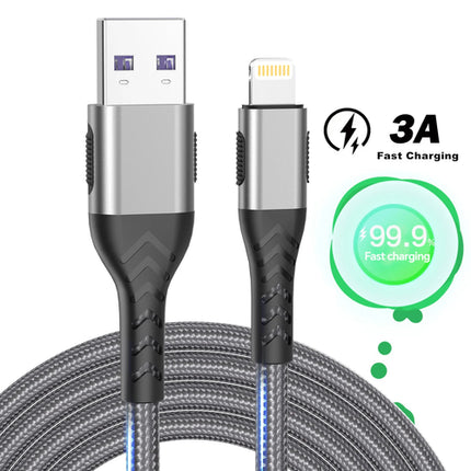 USB Cable For iPhone 11 12 13 14 Pro X XS Max 6 7 8 Plus SE iPad 3A