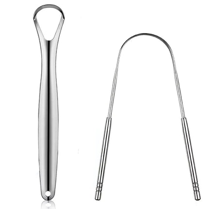 Premium 1pcs/3pcs Metal Tongue Scraper Cleaner for Adults & Kids,