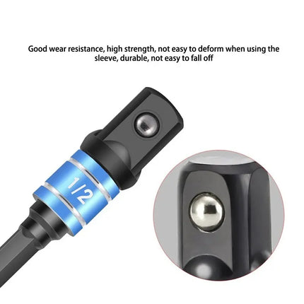 Bending Screwdriver Joint Black Hexagonal Handle Conversion Connect