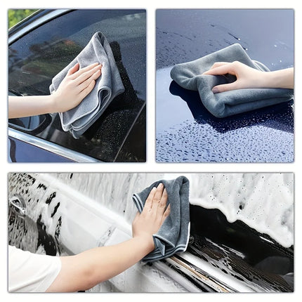 Car Wash Towel Car Wipe Microfiber Towel Thickened Absorbent Cloth No