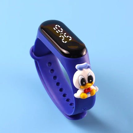 Fashion Mickey Children Watches For Girls Electronic Bracelet Sports
