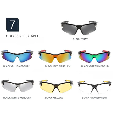 Sports Men Sunglasses Road Cycling Glasses Mountain Riding Protection