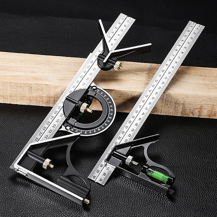 Multi Functional Combination Adjustable Right Angle Ruler and