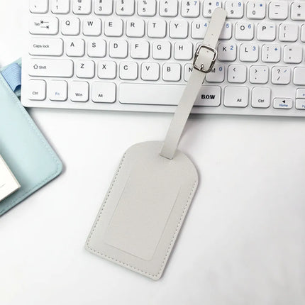 Personalize Initials Luggage Tag Custom Letters Men Women Suitcase