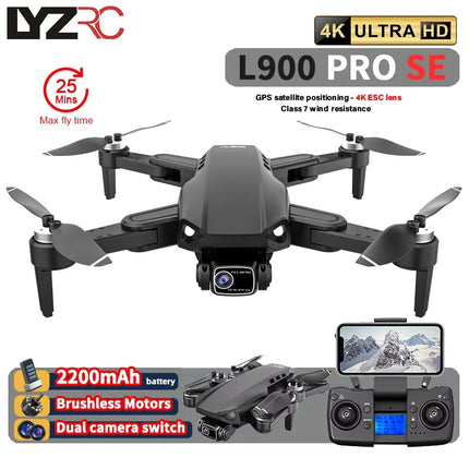 L900 Pro SE MAX GPS Drone 4K Professional With Camera WIFI 360