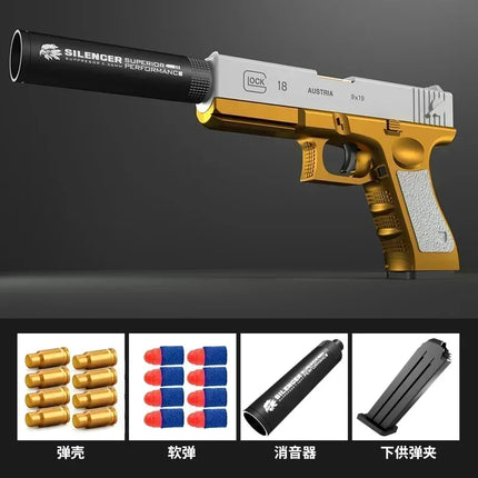 M1911 Soft Bullet Toy Gun Foam Ejection Toy Foam Darts Christmas Gift