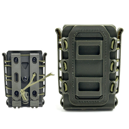 Tactical Molle Magazine Pouch AR 15 M4 AK 47 7.62 5.56  Scorpion Fast