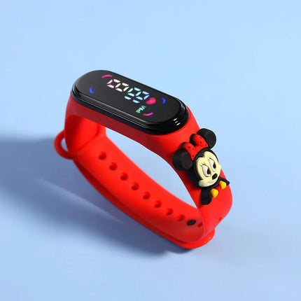 Fashion Mickey Children Watches For Girls Electronic Bracelet Sports