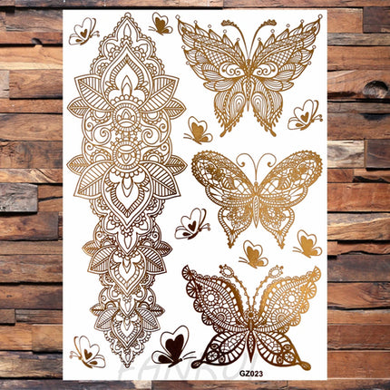 Realistic Elephant Moon Temporary Tattoos For Women Adult Fake