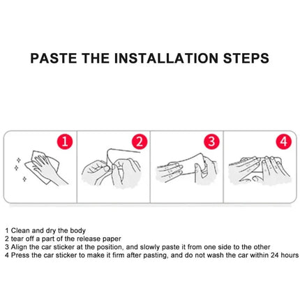 4Pcs Auto Door Sticker Carbon Fiber Scratches Resistant Cover Car