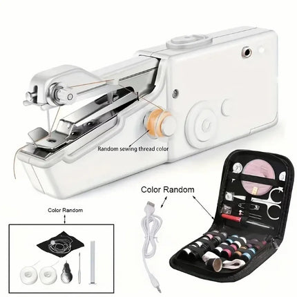 Mini Handheld Sewing Machine, Quick Sewing Portable Sewing Machine,
