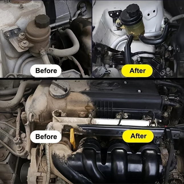 Car Engine Bay Cleaner Restorer Back To Black Gloss Car Products