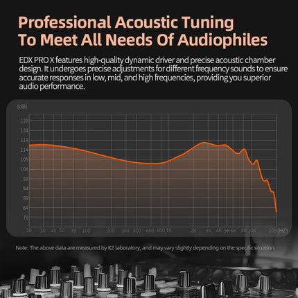 KZ EDX PRO X Dynamic Drive Earphone HIFI Bass Music Earbud Sport Noise