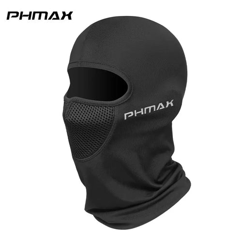 PHMAX Balaclava Bike Head Cover Summer Men Women Ski Mask Full Face