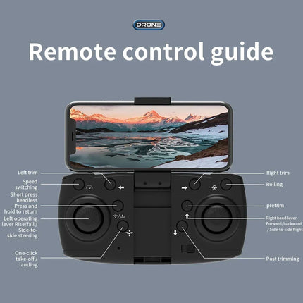 New E88 Pro RC Drone 4K Professional With 1080P Wide Angle Dual HD