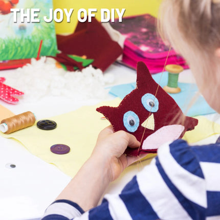 Complete Sewing Kit with Threads Needles Scissors Tape Measure Buttons