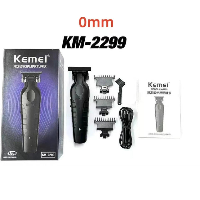 Kemei Professional Barber Cordless 1200 mAh Electric Hair Clippers USB