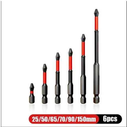 Screwdriver Set Strong Magnetic Batch Head Steel Slotted Phillips