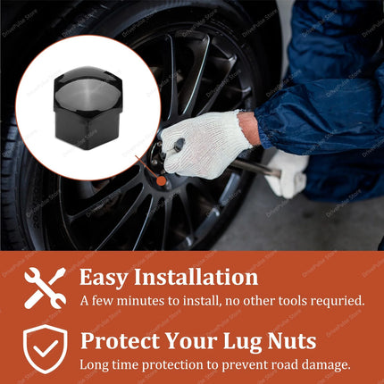 20PCS Universal Wheel Nut Covers 17/19/21mm - ust-proof wheel bolt