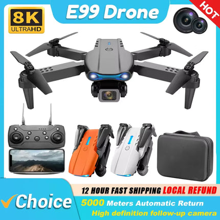 E99 K3 Pro Drone HD Professional 4k drone Dual Camera WIFI fpv