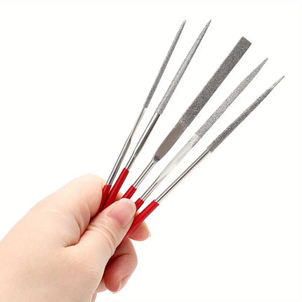 10Pcs Diamond Needle File Set For Jewelry Metal Wood Ceramic Glass