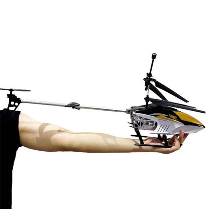 Rc Helicopter With Remote Control Extra Durable Big Plane Toy For Kids