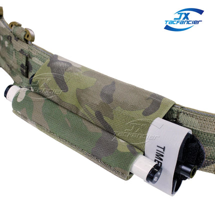 Tactical Tourniquet Holder Elastic TQ Organizer Battle Belt Mounted