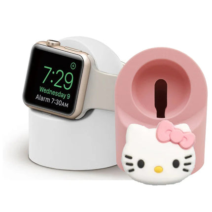 MINISO Hello Kitty Silicone Charger Stand For Apple Watch Series 10 9