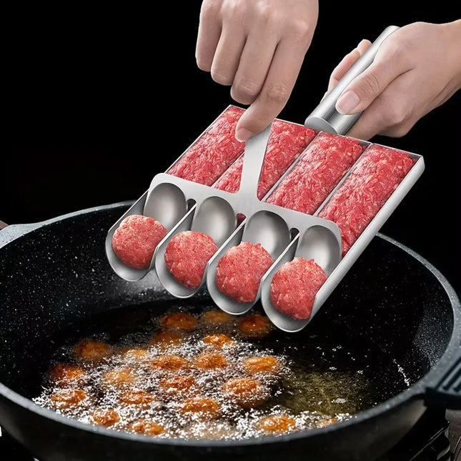 Meatball Maker Set Easy-Release Non-Stick Manual Meatball Spoon for