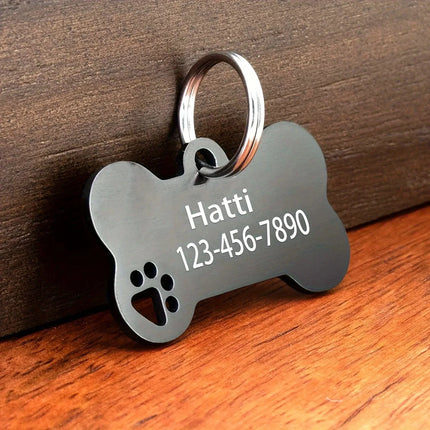 Personalized Engraved High Quality Dog Cat Tags with Name and Phone