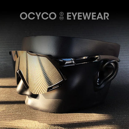 OCYCO New Rideing Oversized Steampunk Goggle Sunglasses Men Punk Sun