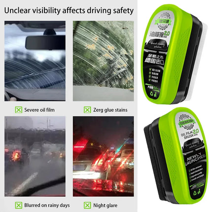 Glass Oil Film Remover For Car Window Windshield Hydrophobic Glass