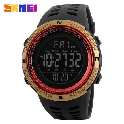 SKMEI 1251 Sports Digital Watch for Men Waterproof Military Electronic