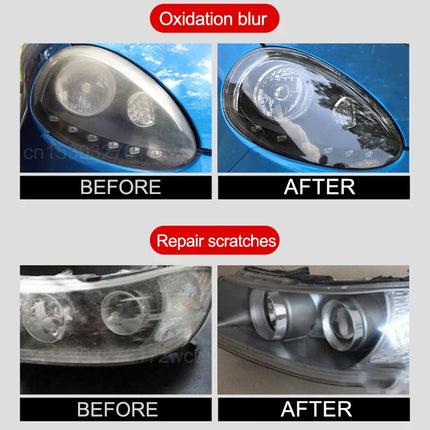 Car Light Restorative Liquid Removing Oxidation Dirt Portable