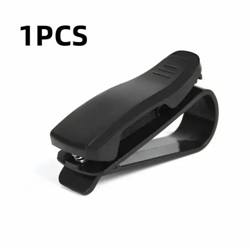 2PCS Universal Car Auto Sun Visor Glasses Box Sunglasses Clip Card