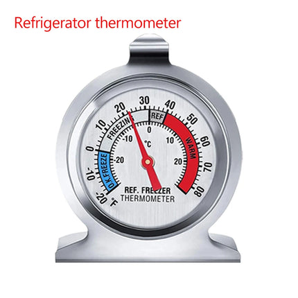 1PCS Freezer Oven Thermometer Bbq Grill Temperature Gauge Best