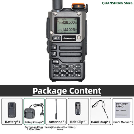 Quansheng UV K5 8 Walkie Talkie Am Fm Communication Two Way Radio