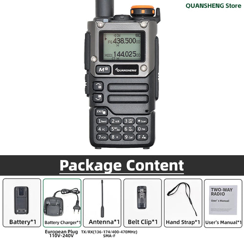 Quansheng UV K5 8 Walkie Talkie Am Fm Communication Two Way Radio