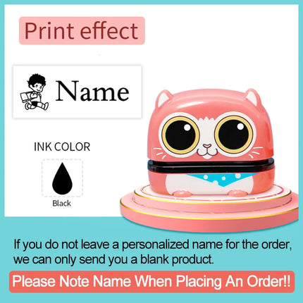 Customized Baby Name Stamp | Waterproof Non-Fading Seal for